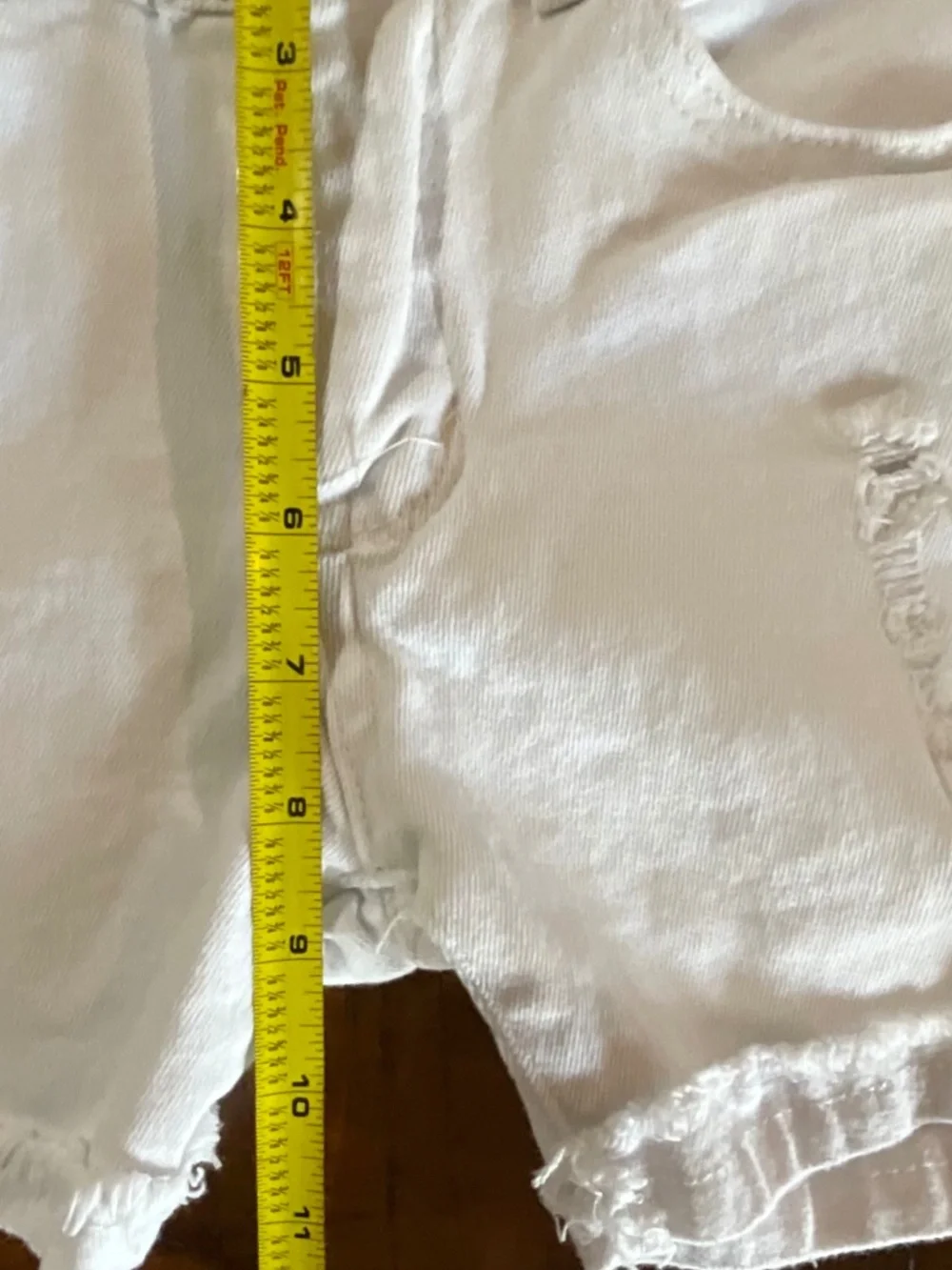 N/A white distressed